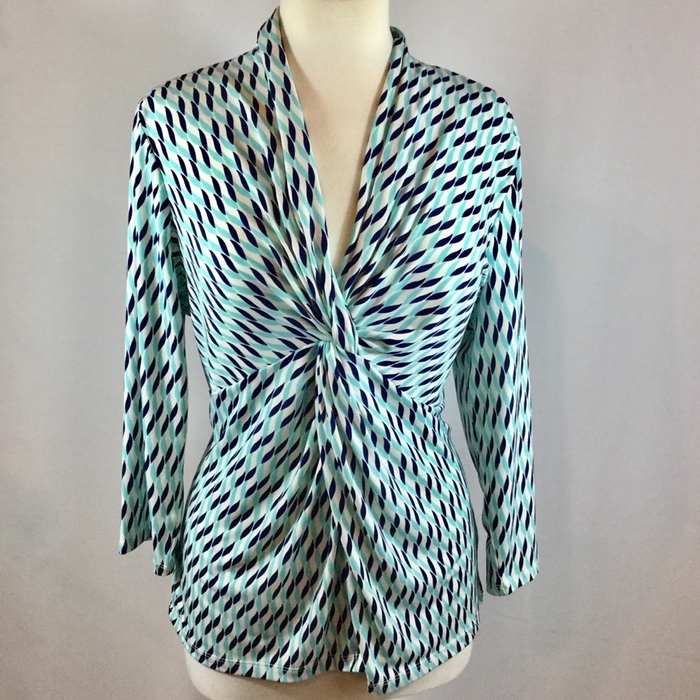 Liz Claiborne twist blouse